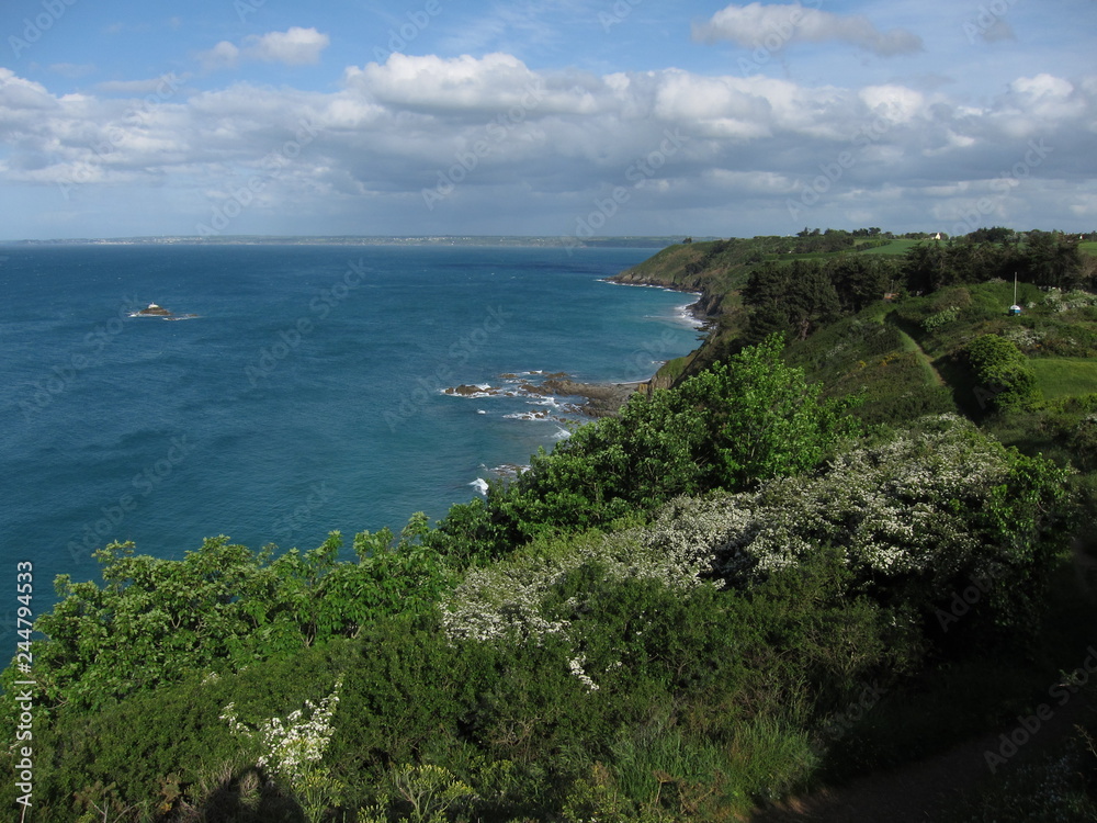 The Brittany coast