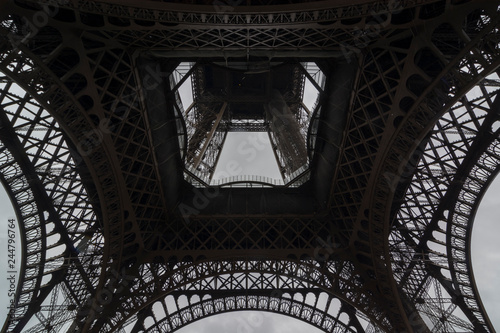 Paris France. Eiffel tower.