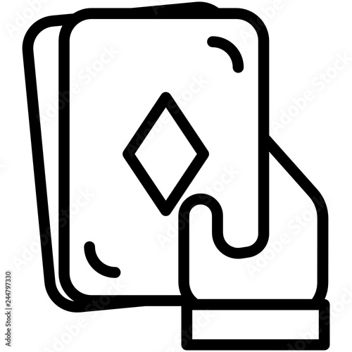 Diamond Hand Card