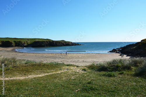Cable bay sandy beach near Rhosneigr on Anglesey