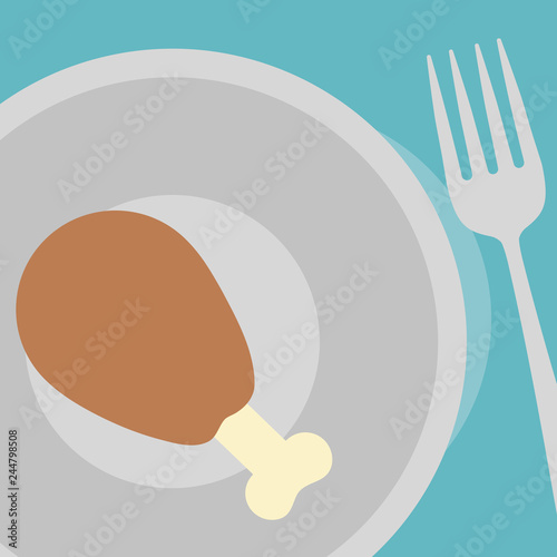 Chicken thigh design