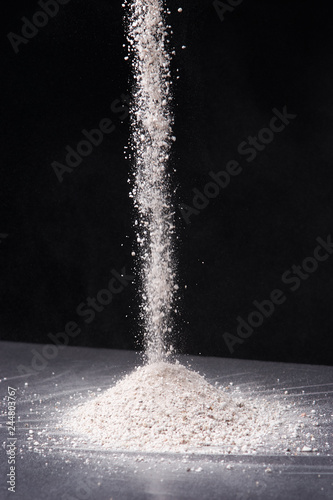 perlite for hydroponics vegetable on the pile