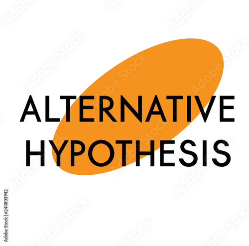 alternative hypothesis advertising sticker