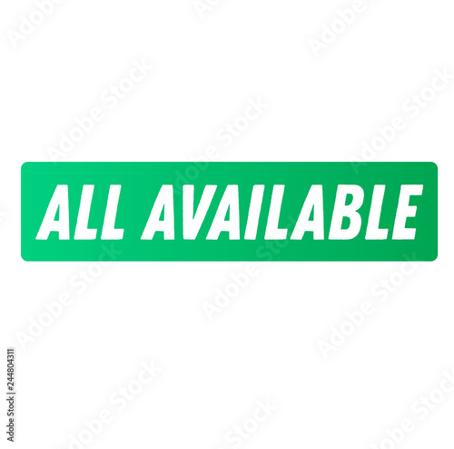 all available advertising sticker