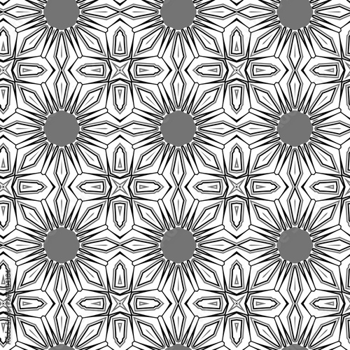 Seamless color pattern from lines of different thickness. © Veta