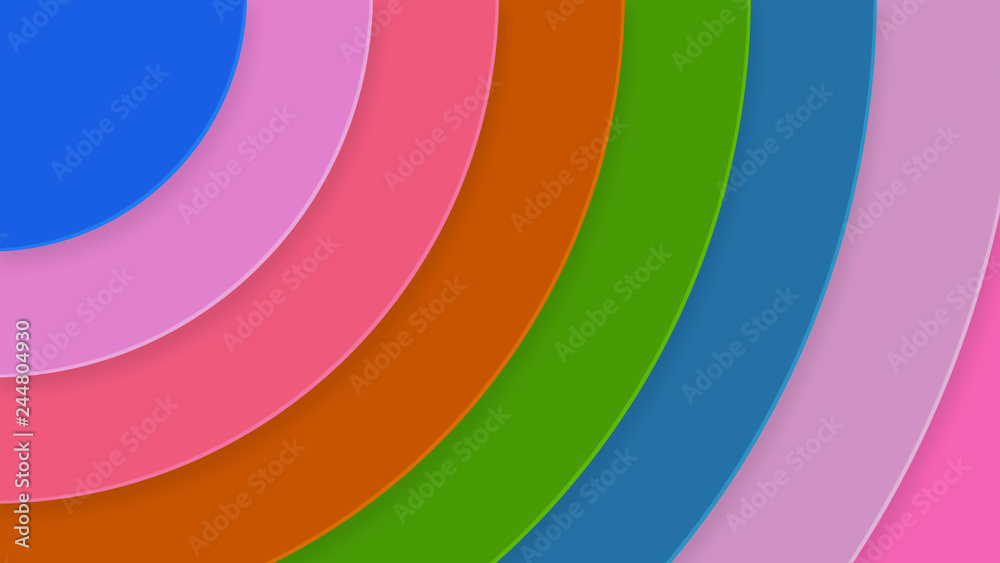 Obraz premium Background in paper style. Abstract colorful background.
