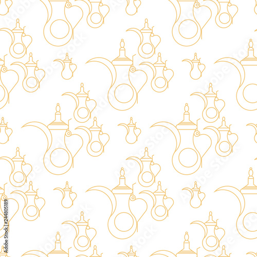 Arabic kettle pattern