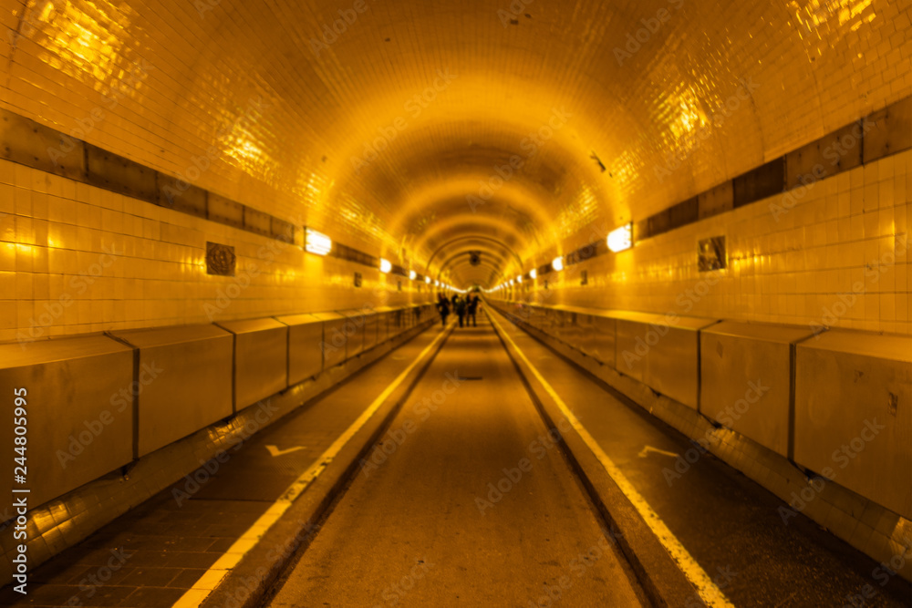 Elbe tunnel Hamburg