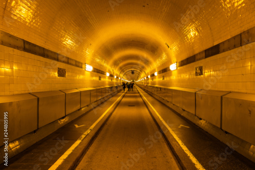 Elbe tunnel Hamburg © marina