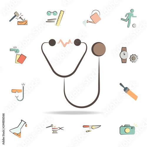 doctor tools icon. Detailed set of tools of various profession icons. Premium graphic design. One of the collection icons for websites, web design, mobile app