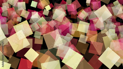 Background of squares. Different shades. With color and light transitions.