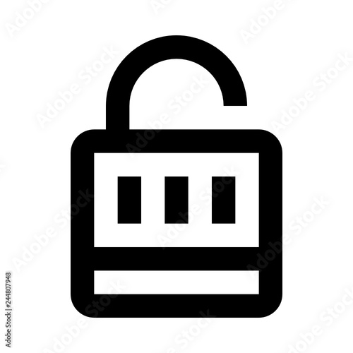 Lock open