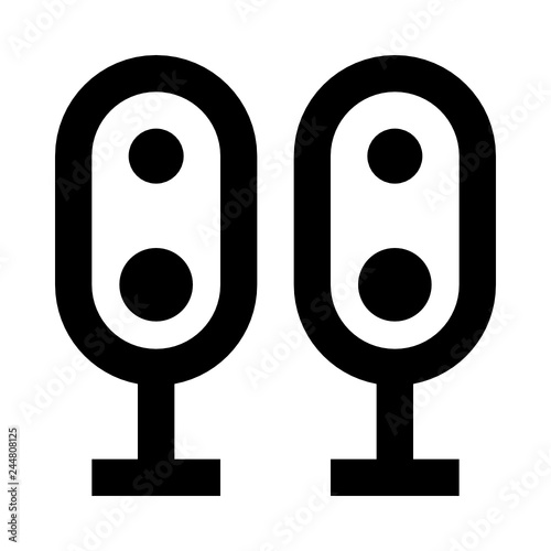 Audio system speakers b