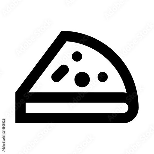 Pizza slice of pizza