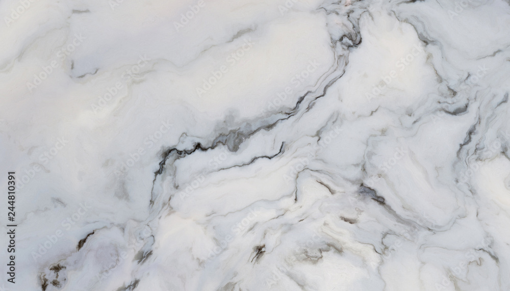 Fototapeta premium White curly marble