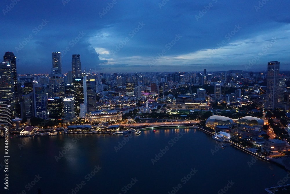 Skyline Singapur 