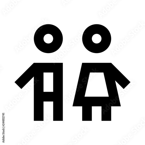 Human people children