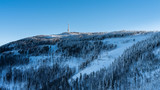 Szczyrk- Krajobraz schronisko Skrzyczne- zima