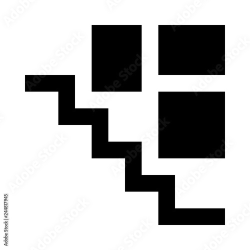 Stairs paintings