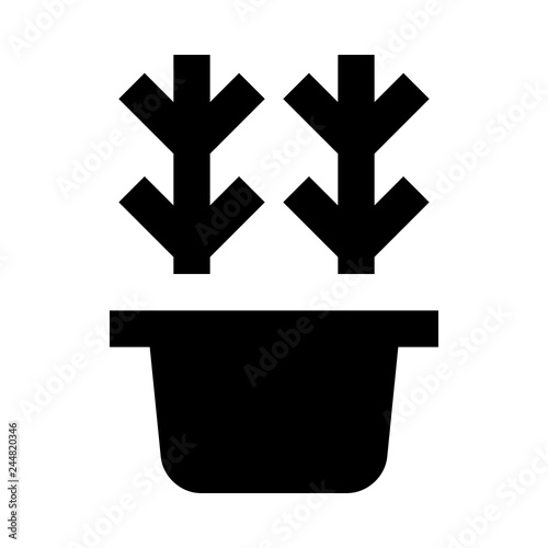 Flower plant herb pot b