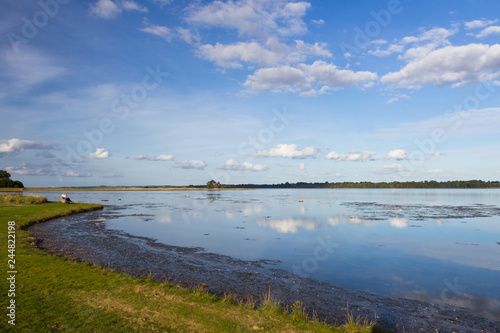 View of fjord near Holbaek, Denmark photo