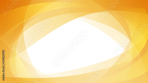 Abstract background of intersecting curved lines in yellow colors