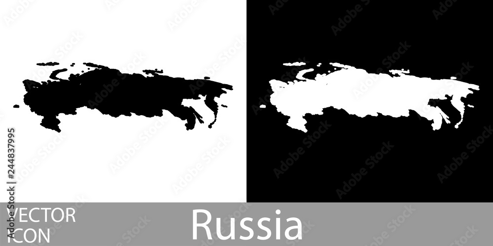 Russia detailed map