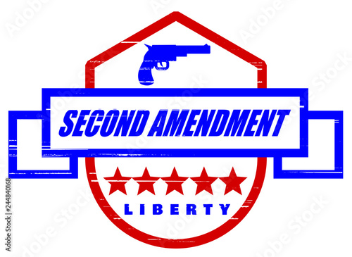 grunge second amendment label