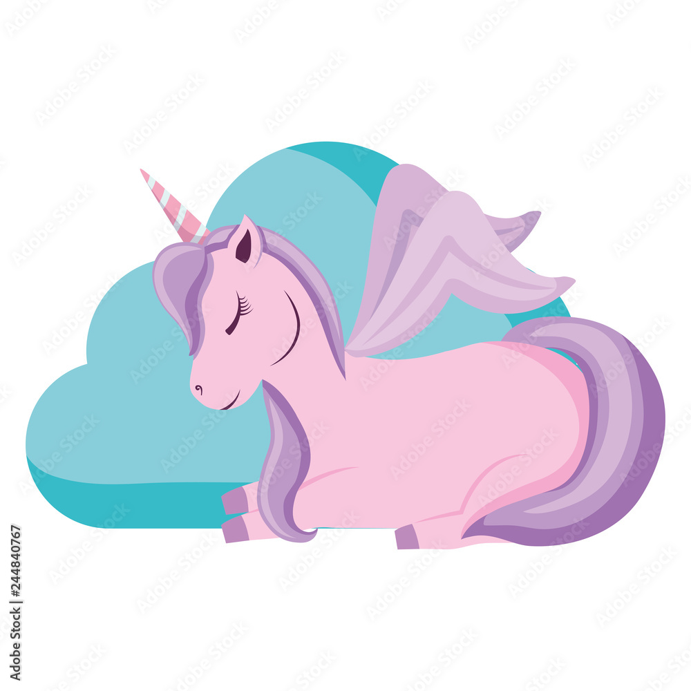 cute unicorns design