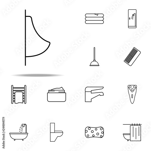 urinal icon. web icons universal set for web and mobile
