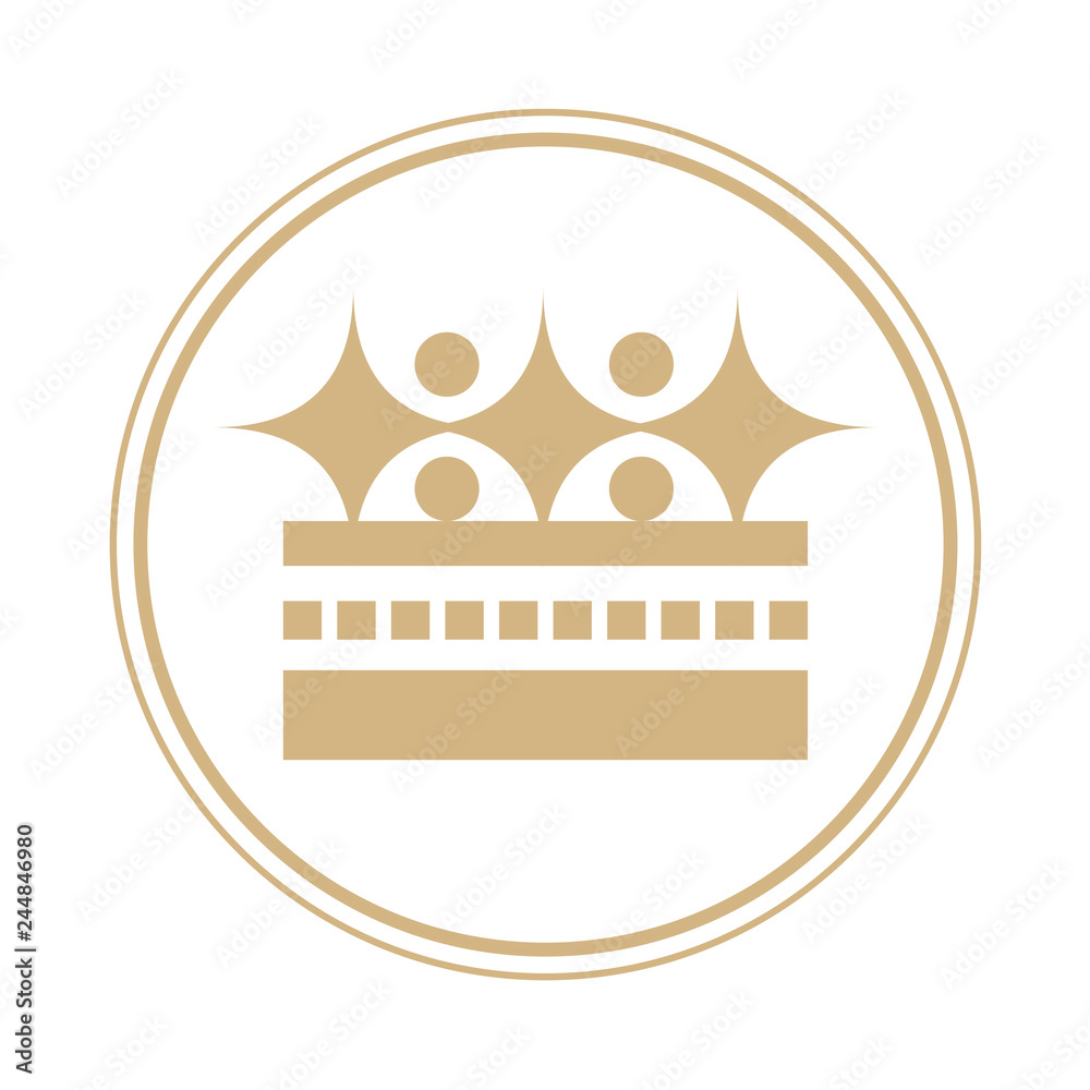 王冠マーク Stock Illustration Adobe Stock