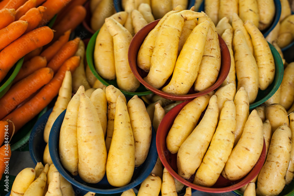 batata baroa, mandioquinha batata baroa, mandioquinha