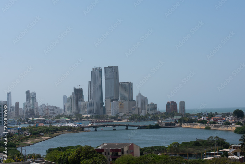 Cartagena de Indias skyline