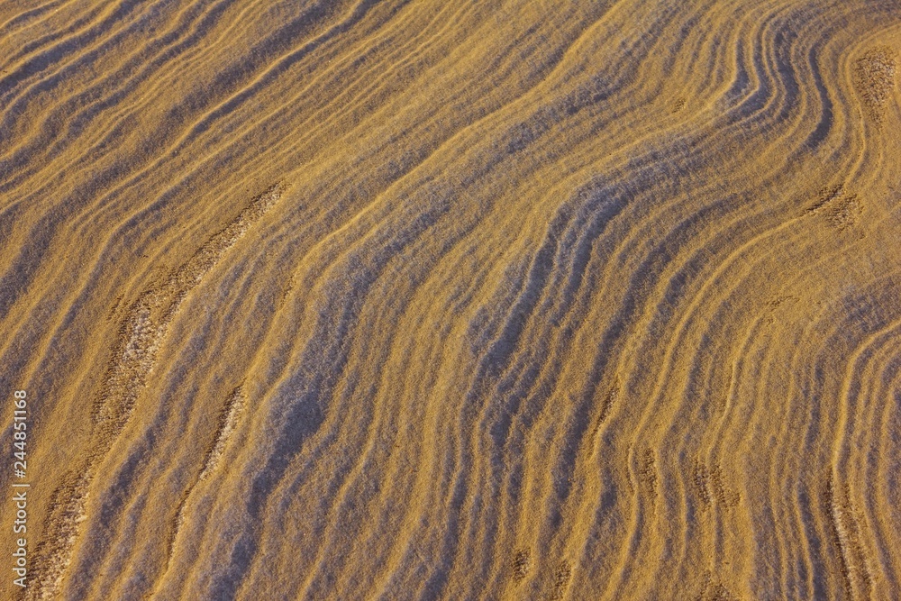 Obraz premium Sand, desert, evening.