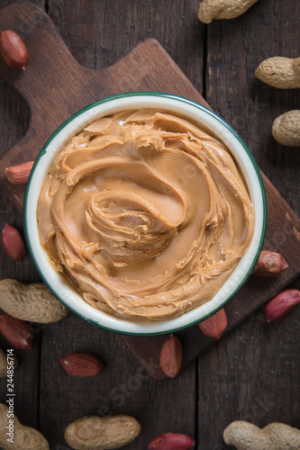 Fototapeta Naklejka Na Ścianę i Meble -  Peanut butter spread