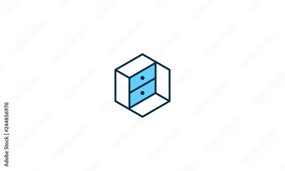 drawer hexagon logo drawer hexagon logo