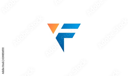 F triangle logo