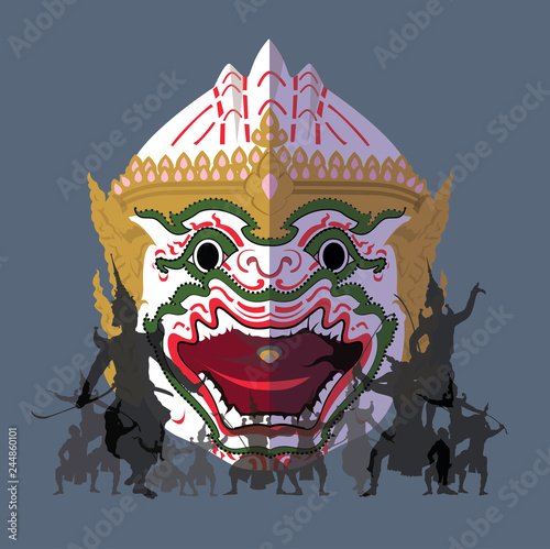 Khon (Dance drama) Thai Ramayana