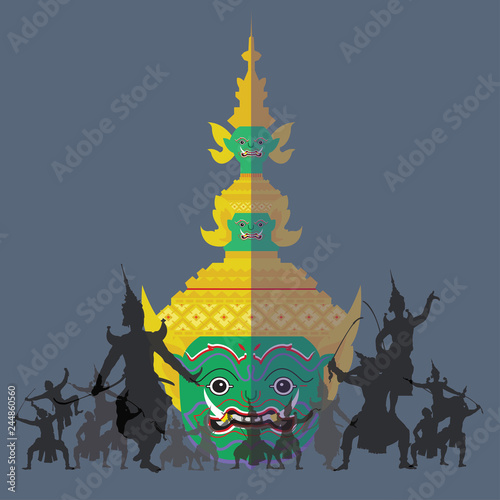 Khon (Dance drama) Thai Ramayana