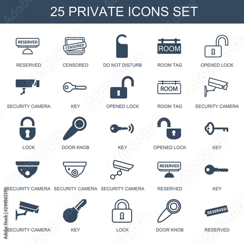 private icons