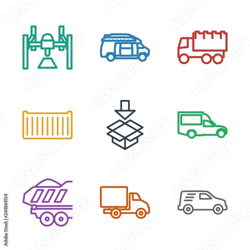 9 deliver icons