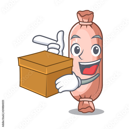 With With box box bolster isolaasi on the a character