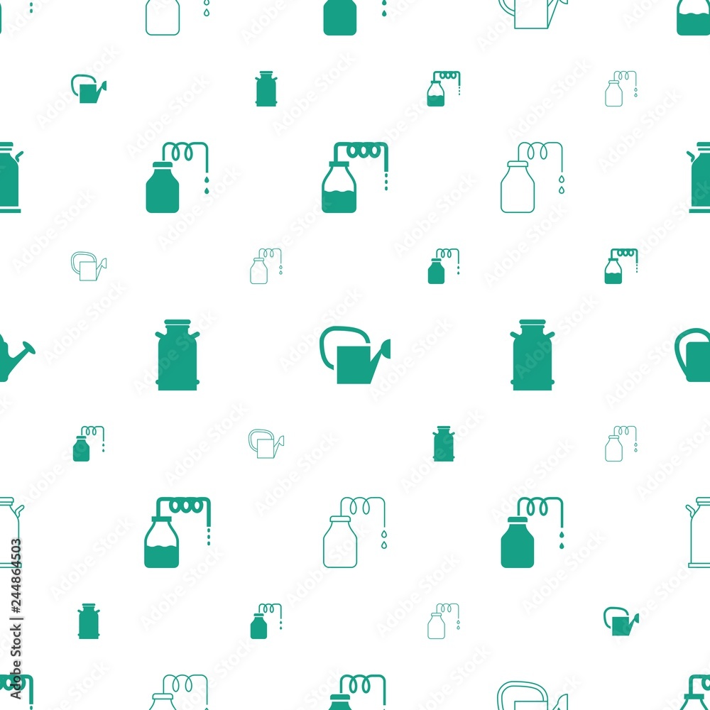 watering icons pattern seamless white background watering icons pattern seamless white background
