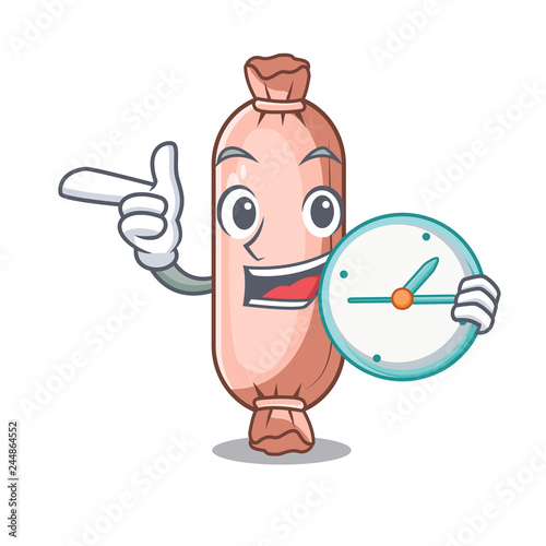 With clock bolster isolaasi on the a character