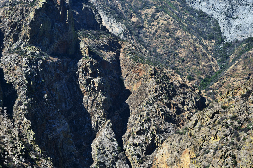 Sequoia and Kings Canyon National Park mountain landscape, California, USA Sequoia and Kings Canyon National Park mountain landscape, California, USA