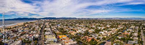 Los Angeles aerial drohnen panorama Bild photo