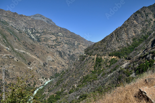 Kings Canyon National Park mountain landscape, California, USA