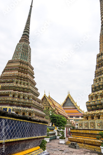 Photography Phra Chedi Rai in Wat Pho