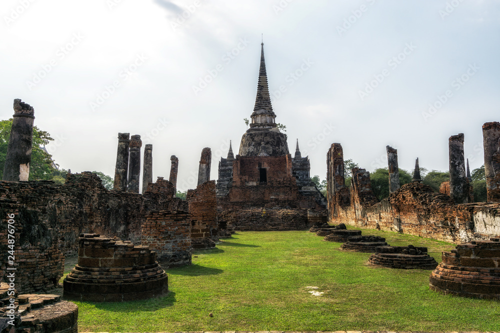 Obraz premium Wat Phra Si Sanphet Chedi