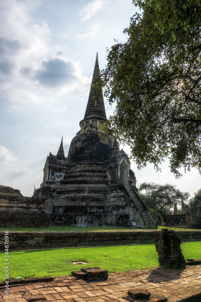 Obraz premium Wat Phra Si Sanphet Chedi
